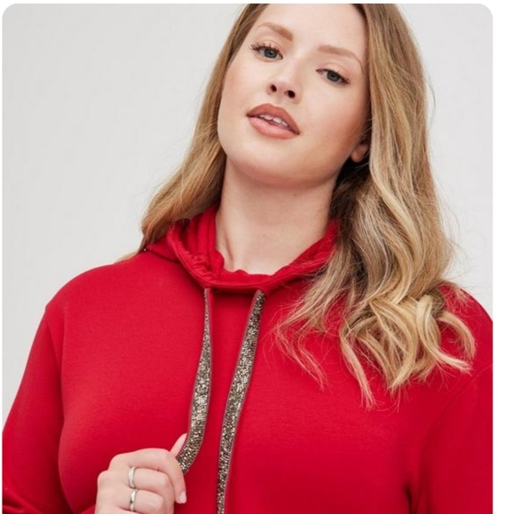 Fleece Hoodie Dress - Picture 3 of 5